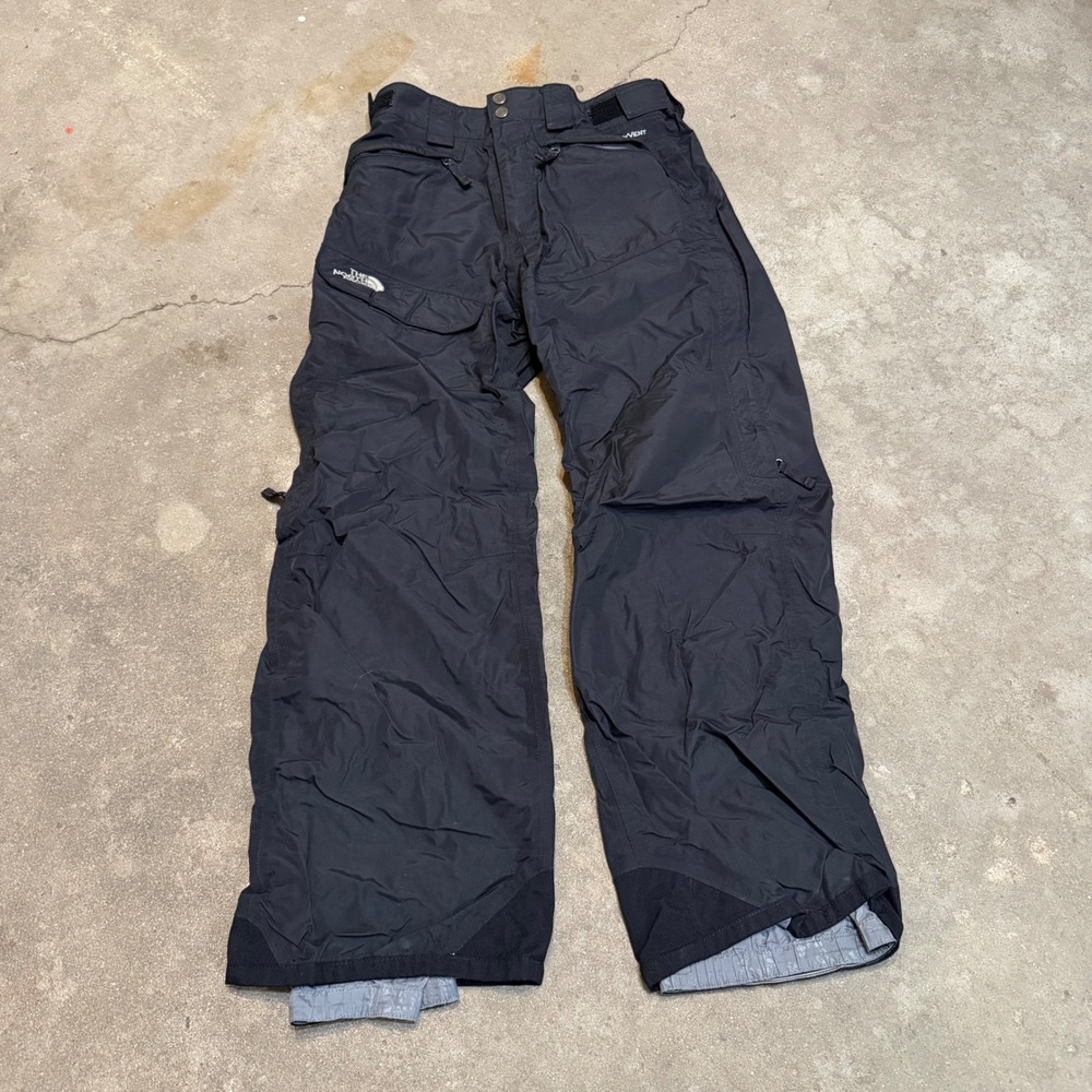The North Face Snow Pants Mens Small Black HyVent Waterproof Ski Snowboard AB1G